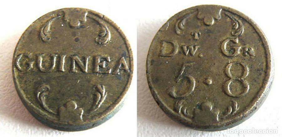 Alte M&uuml;nzen aus Europa: GRAN BRETA&Ntilde;A - GUINEA - JORGE III - BRONCE - E.B.C++