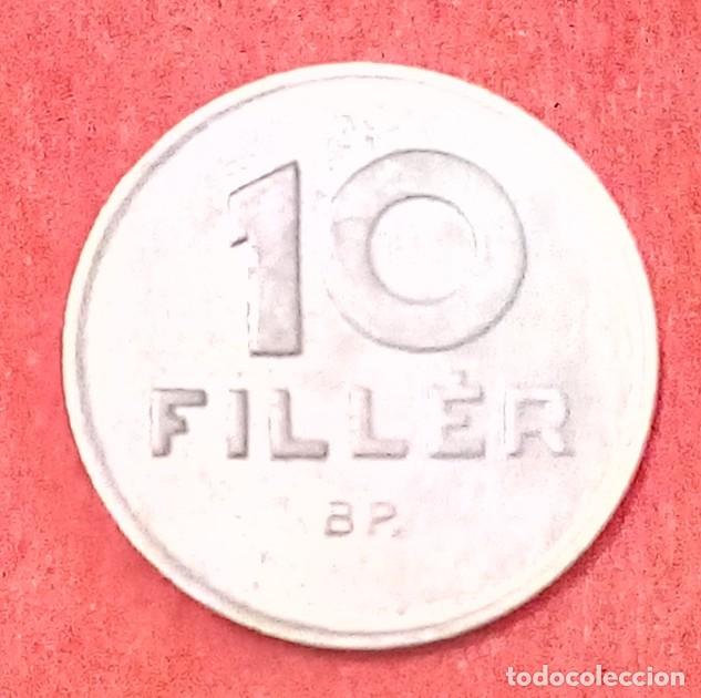 Monedas antiguas de Europa: MONEDA DE HUNGR&Iacute;A 1989 - 10 FILLER - ALUMINIO
