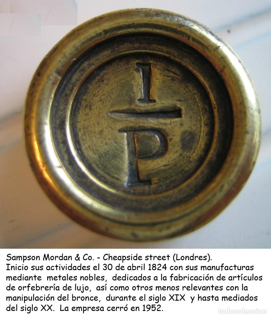 Moedas antigas da Europa: GRAN BRETA&Ntilde;A - PONDERAL - 1 PENNY - SAMPSON MORDAN & CO - BRONCE