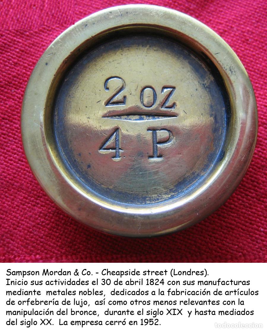 Moedas antigas da Europa: GRAN BRETA&Ntilde;A - PONDERAL - 2 OZ - 4 P - SAMPSON MORDAN & CO - BRONCE