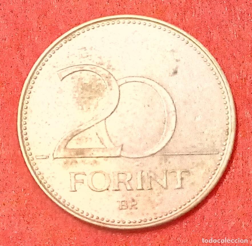 Monedas antiguas de Europa: MONEDA DE HUNGR&Iacute;A 1993 - 20 FORINT - N&Iacute;QUEL-LAT&Oacute;N
