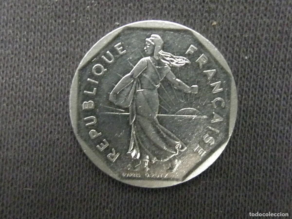 Monnaies anciennes de Europe: Moneda de 2 francos de Francia 1981: La Sembradora