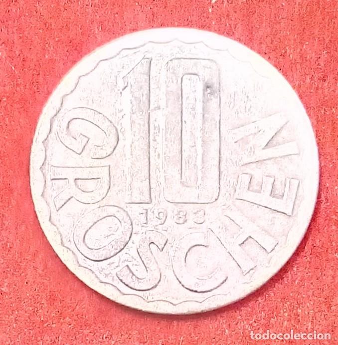 Monedas antiguas de Europa: MONEDA DE AUSTRIA 1983 - 10 GROSCHEN - ALUMINIO