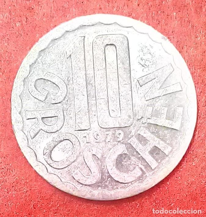 Monedas antiguas de Europa: MONEDA DE AUSTRIA 1979 - 10 GROSCHEN - ALUMINIO