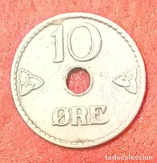 Monedas antiguas de Europa: MONEDA DE NORUEGA 1947 - 10 ORE - COBRE-N&Iacute;QUEL
