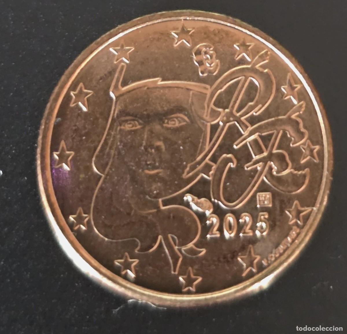 Alte M&uuml;nzen aus Europa: MONEDA DE FRANCIA 2025 - 1 CENTIMO DE EURO