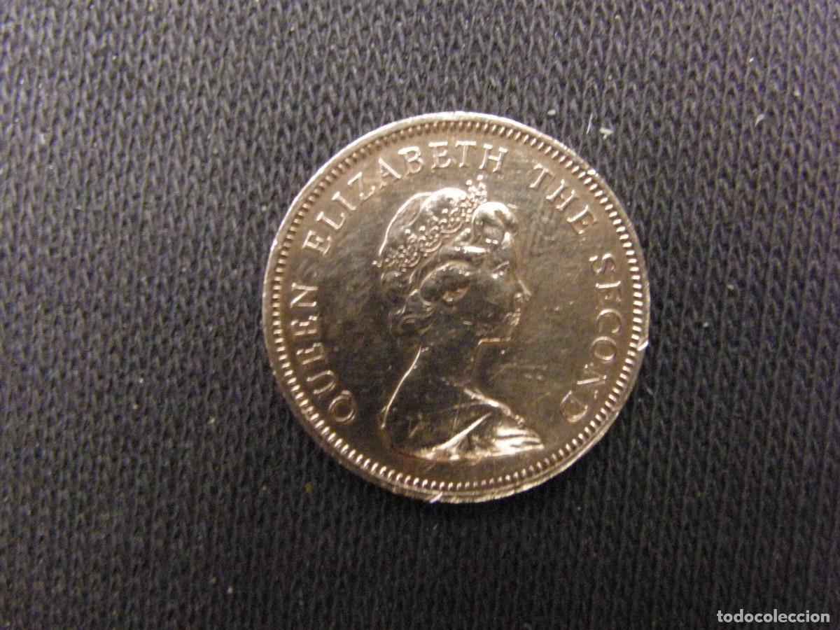 Monedas antiguas de Europa: Jersey &ndash; 1 New Penny 1971, Isabel II, Bronce