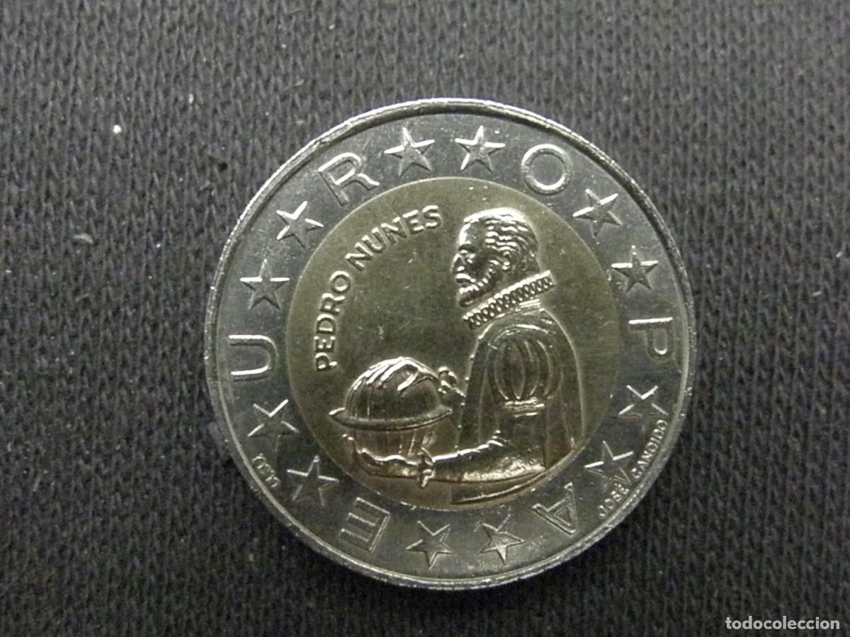Monedas antiguas de Europa: Portugal &ndash; 100 Escudos 1990, Pedro Nunes, Bimet&aacute;lica