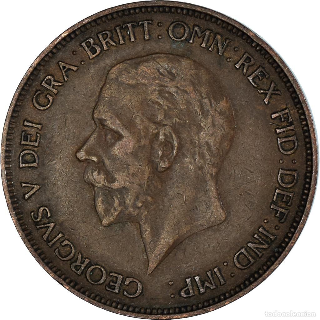 Monedas antiguas de Europa: [#1479682] Moneda, Gran Breta&ntilde;a, Penny, 1932