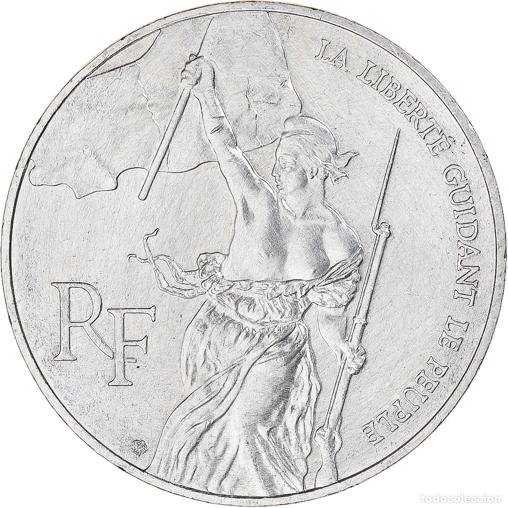 Monedas antiguas de Europa: [#1111875] France,Libert&eacute; guidant le peuple,100 Francs,1993,AU(55-58),KM:1018.1,Gadoury 924