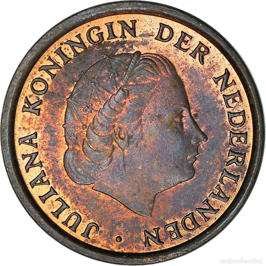 Monedas antiguas de Europa: [#829231] Moneda, Pa&iacute;ses Bajos, Juliana, Cent, 1980, MBC, Bronce, KM:180