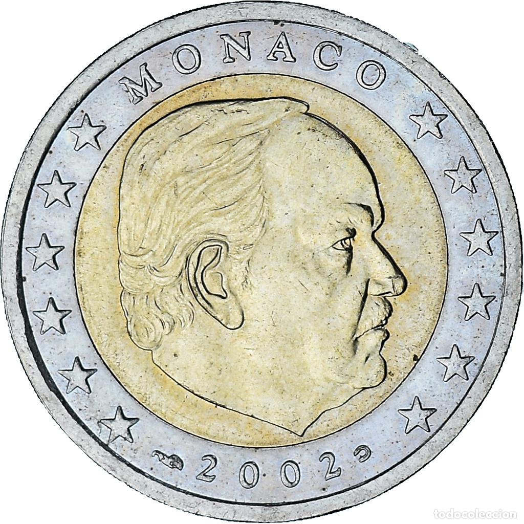 Monedas antiguas de Europa: [#1026997] M&oacute;naco, Rainier III, 2 Euro, 2002, Paris, EBC, Bimet&aacute;lico, Gadoury:MC179