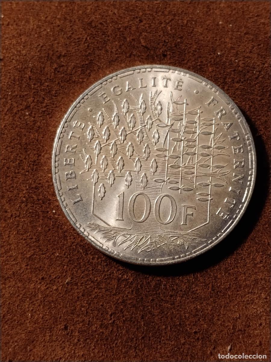 Monedas antiguas de Europa: Francia &ndash; 100 Francos 1983 &ndash; Pante&oacute;n &ndash; Plata 900 &ndash; Conmemorativa &ndash; Original