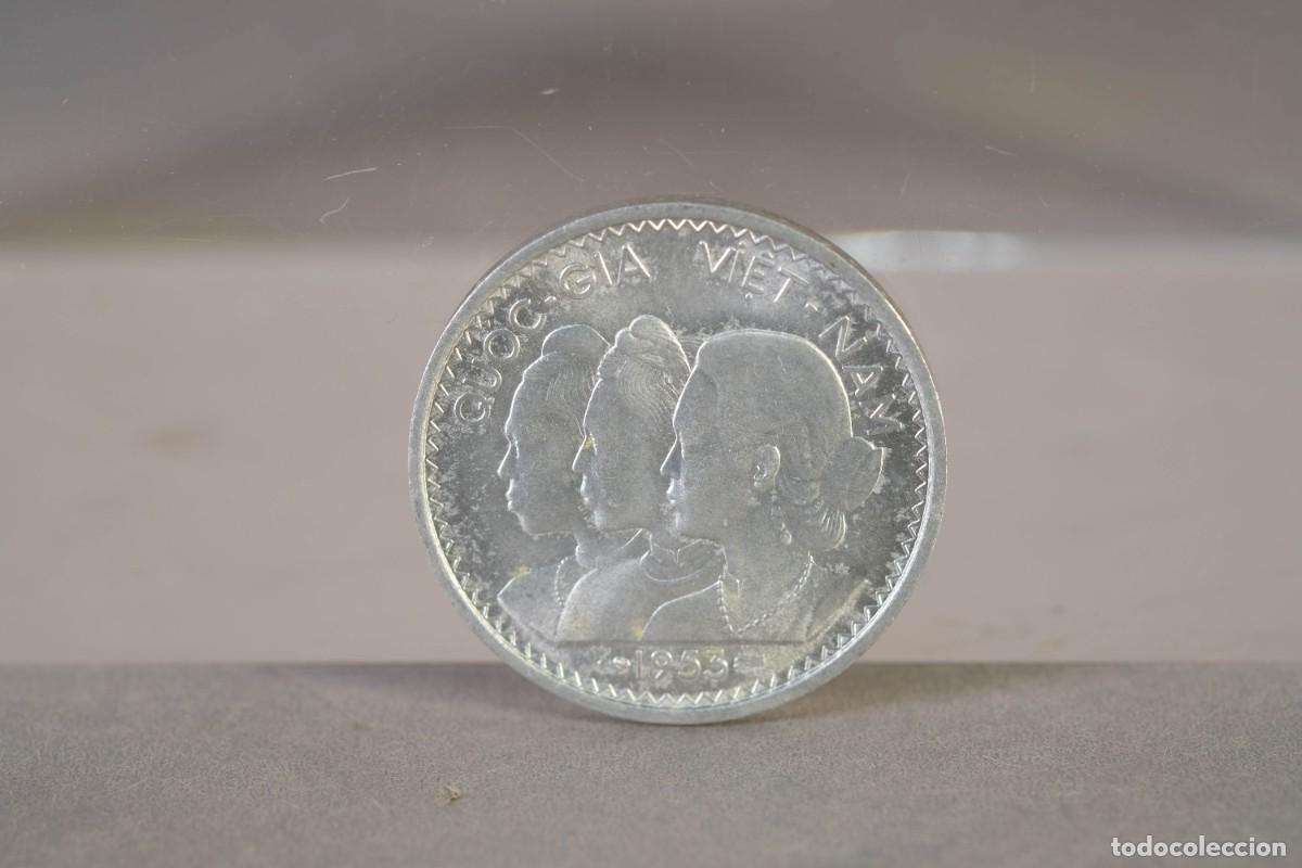 Monedas antiguas de Europa: MONEDA EN ALUMINIO DE 20 SU VIETMAN SIN CIRCULAR 1953