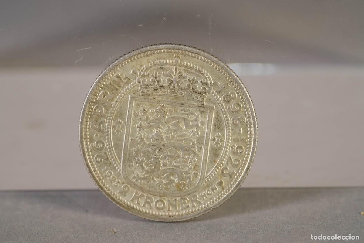 Monedas antiguas de Europa: MONEDA EN PLATA 2 CORONAS DINAMARCA - Foto 2