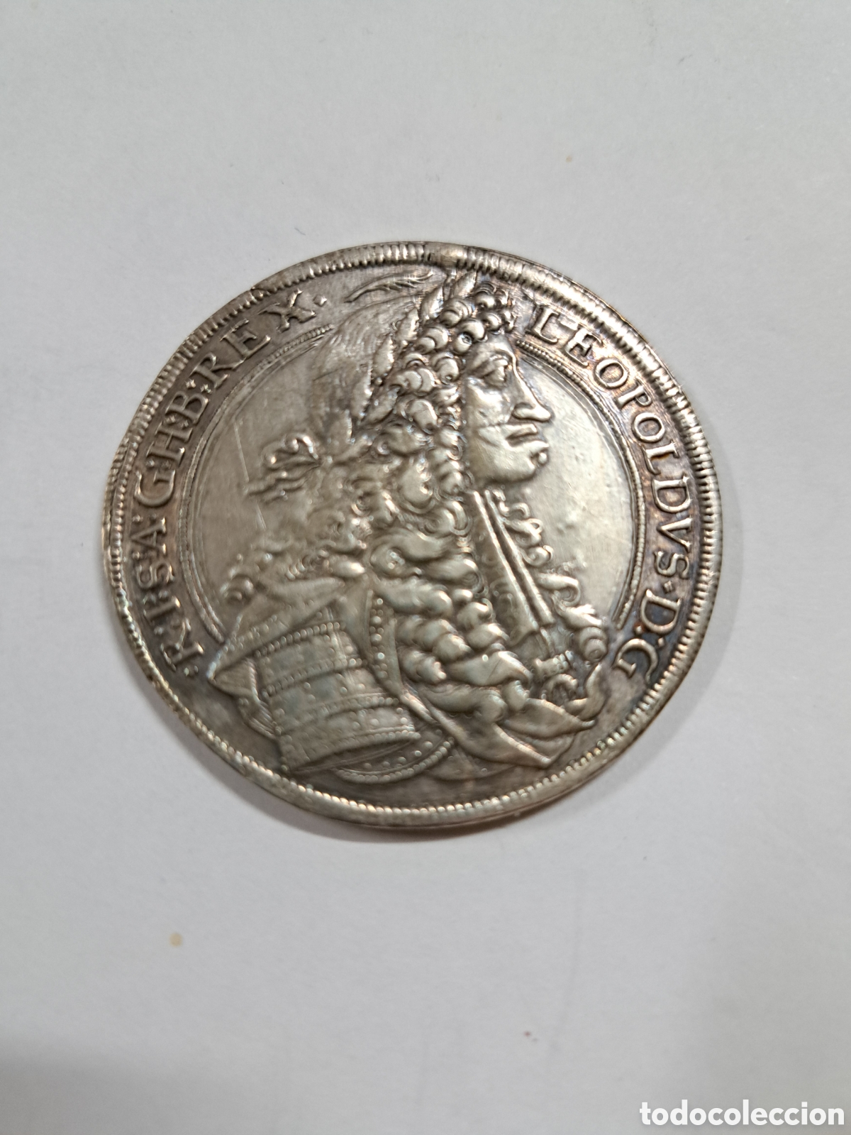 Monedas antiguas de Europa: Thaler de plata reinado de leopold muy rara por estar acu&ntilde;ada en Graz - Styria