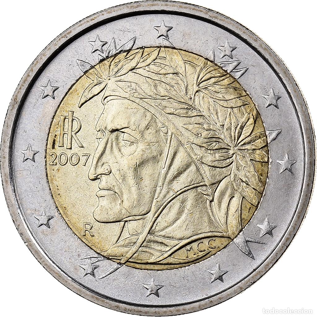 Monedas antiguas de Europa: [#1222229] Italia, 2 Euro, 2007, Rome, Bimet&aacute;lico, EBC+