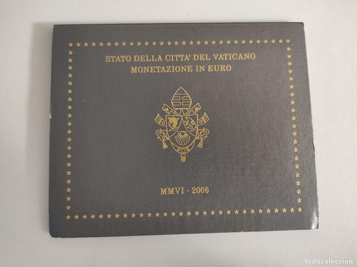 Monete antiche di Europa: Blister conmemorativo CIUDAD DEL VATICANO de 1 centimo a 2 &euro; a&ntilde;o 2006