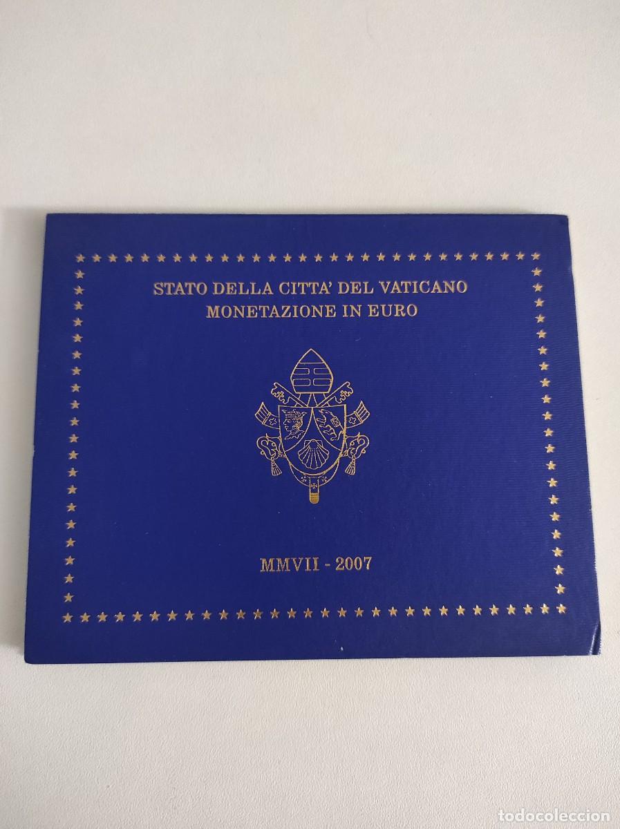 Monete antiche di Europa: Blister conmemorativo CIUDAD DEL VATICANO de 1 centimo a 2 &euro; a&ntilde;o 2007