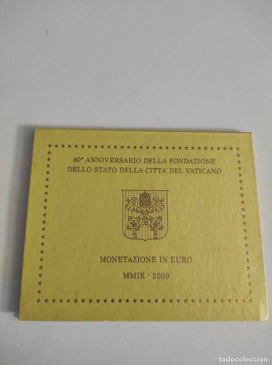 Monedas antiguas de Europa: Blister conmemorativo CIUDAD DEL VATICANO de 1 centimo a 2 &euro; a&ntilde;o 2009