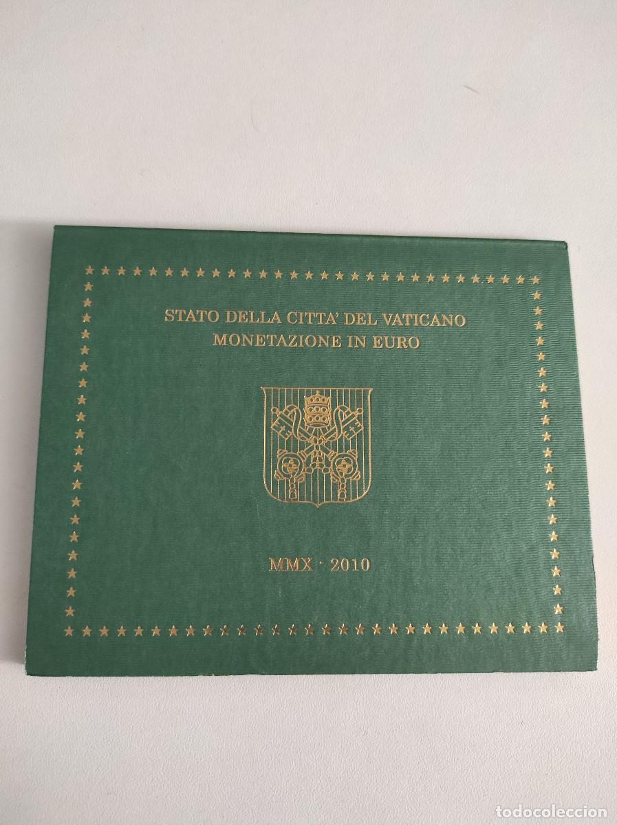 Monedas antiguas de Europa: Blister conmemorativo CIUDAD DEL VATICANO de 1 centimo a 2 &euro; a&ntilde;o 2010