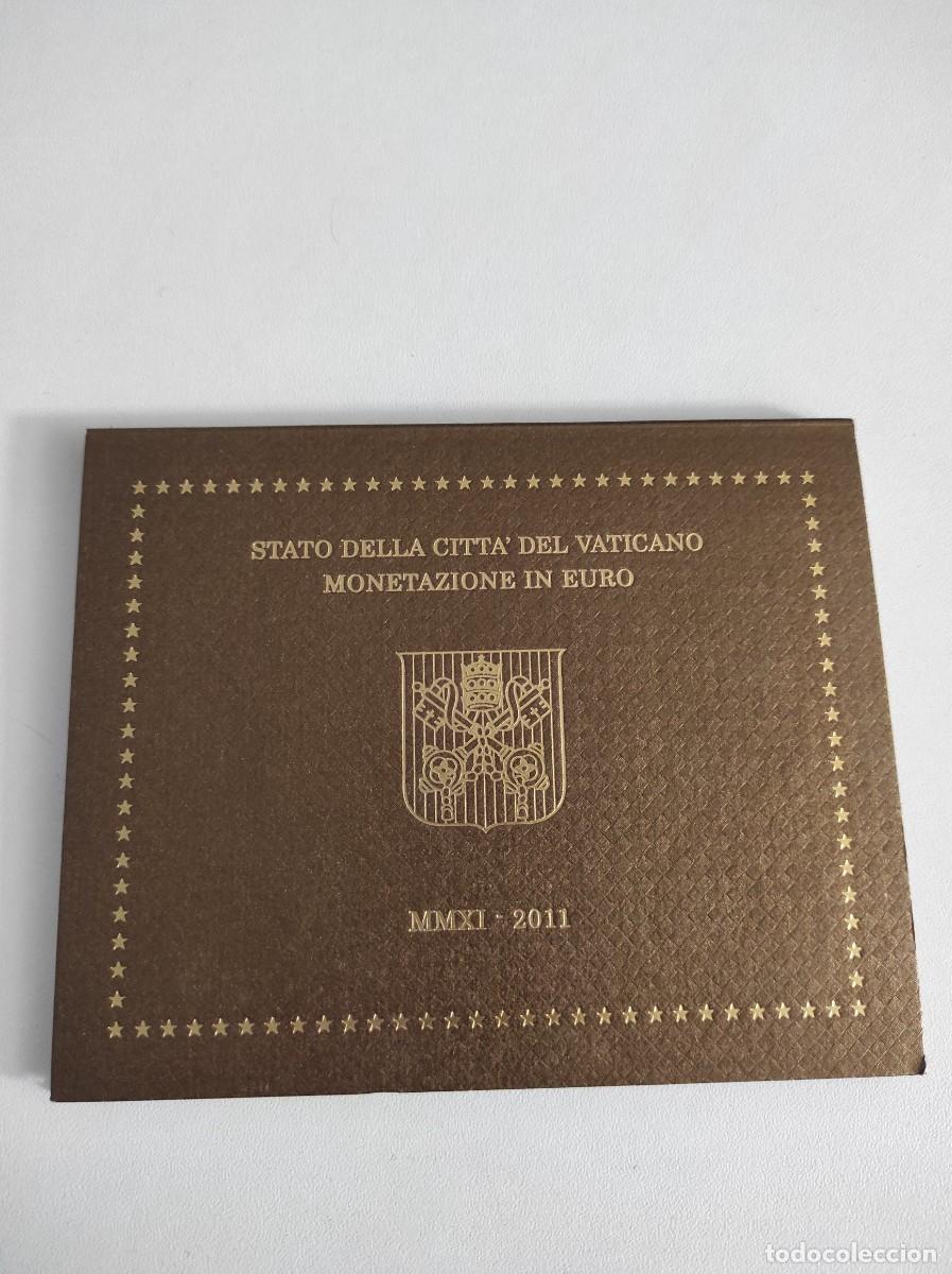 Monedas antiguas de Europa: Blister conmemorativo CIUDAD DEL VATICANO de 1 centimo a 2 &euro; a&ntilde;o 2011