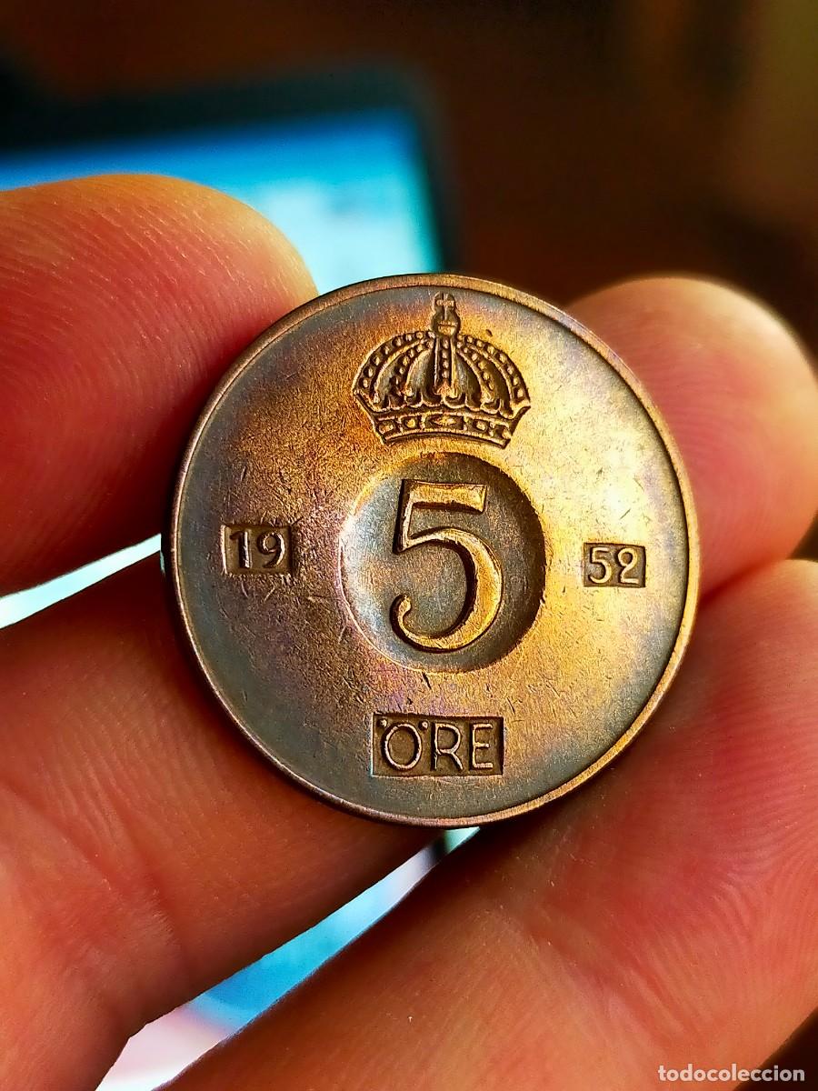 Monedas antiguas de Europa: MONEDA DE 5 CINCO ORE SUECIA 1952 MUY BUENA CONSERVACION