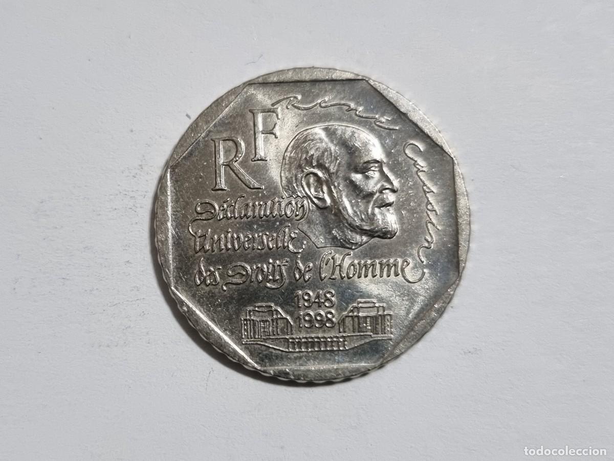 Monedas antiguas de Europa: SC 1948-1998 Moneda Francesa Francia 2 Francos S/C Conmemorativa Coleccionista