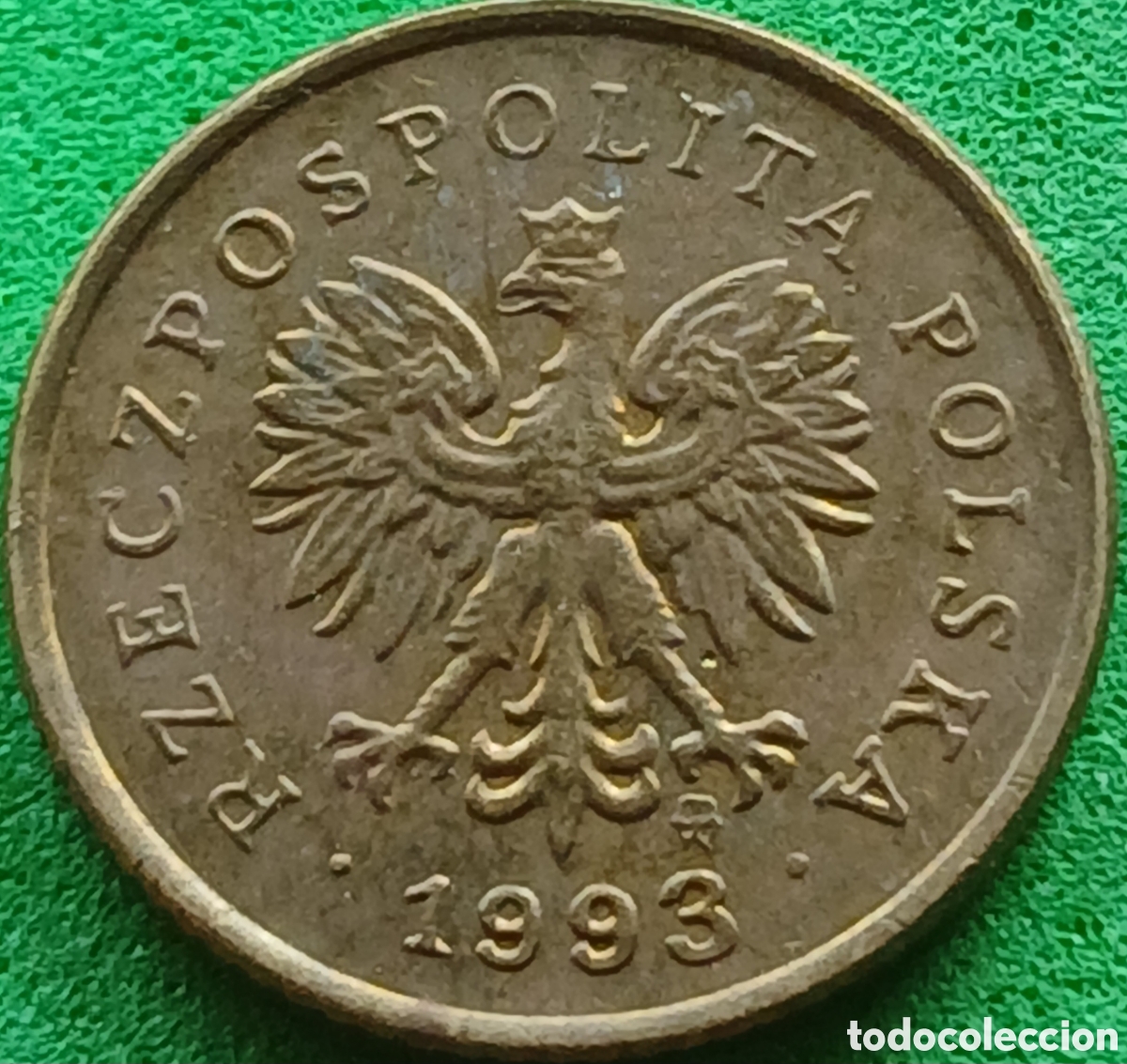 Monedas antiguas de Europa: Polonia 1 grosz 1993 Y#276