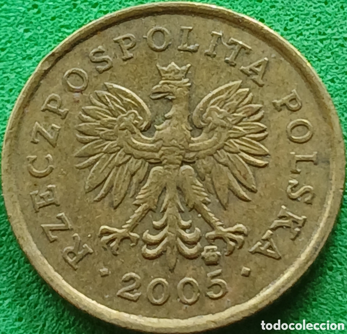 Monedas antiguas de Europa: Polonia 1 grosz 2005 Y#276