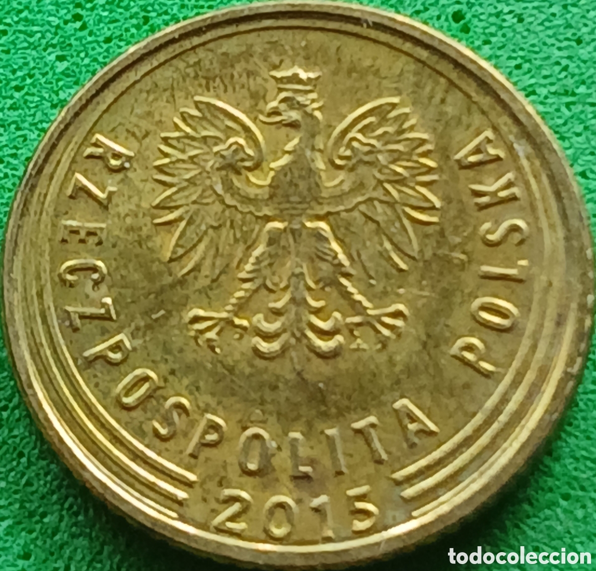 Monedas antiguas de Europa: Polonia 1 grosz 2015 Y#923
