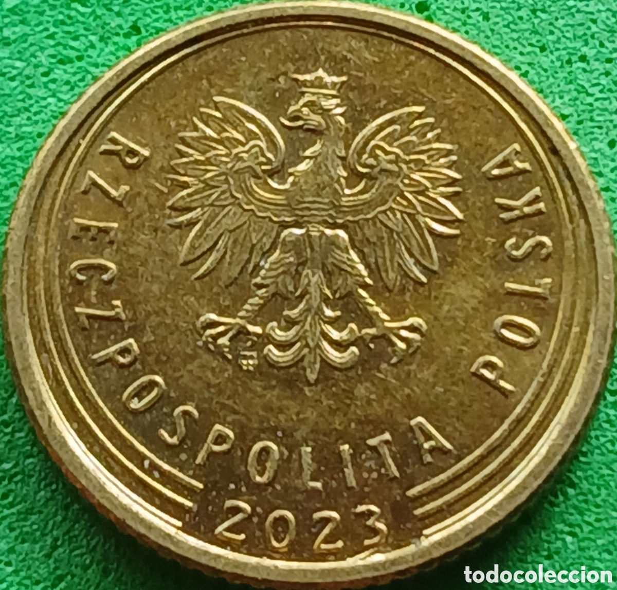 Monedas antiguas de Europa: Polonia 1 grosz 2023 UC#4