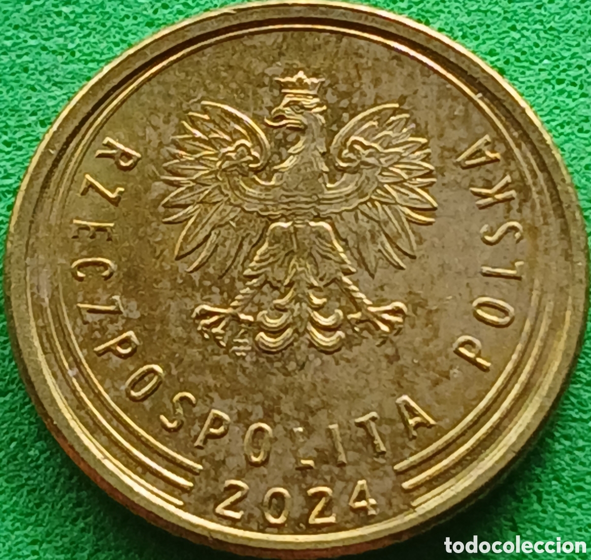 Monedas antiguas de Europa: Polonia 1 grosz 2024 UC#4