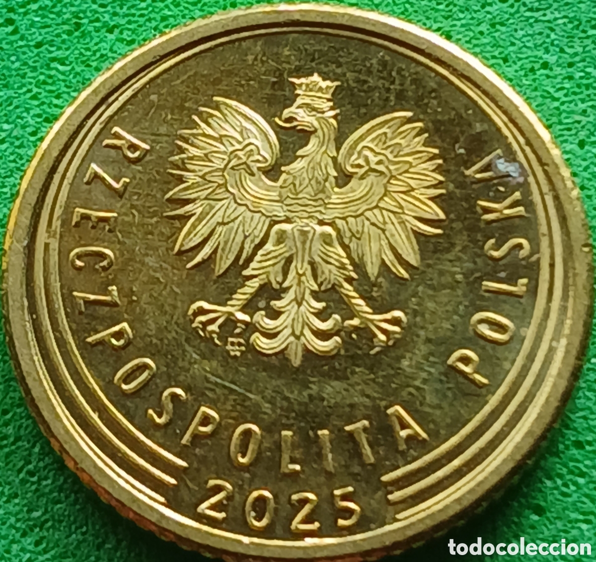 Monedas antiguas de Europa: Polonia 1 grosz 2025 UC#4