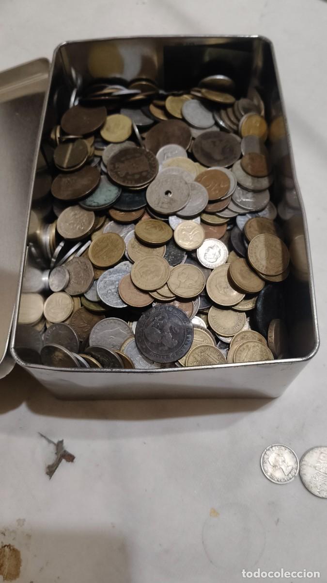 Monedas antiguas de Europa: 3 kg de monnaie espagne France Allemagne hollande quelque une argent