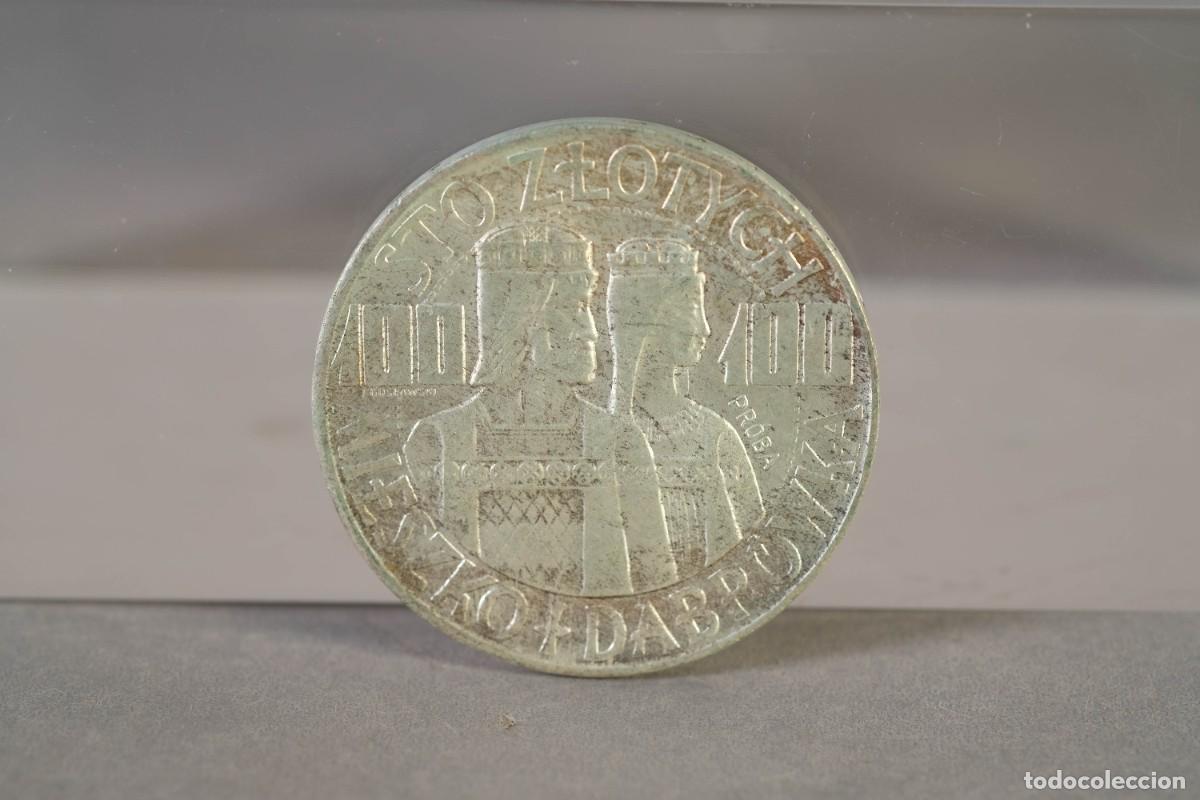 Monedas antiguas de Europa: MONEDA DE PLATA POLONIA 100 ZLOTYCH, 1966