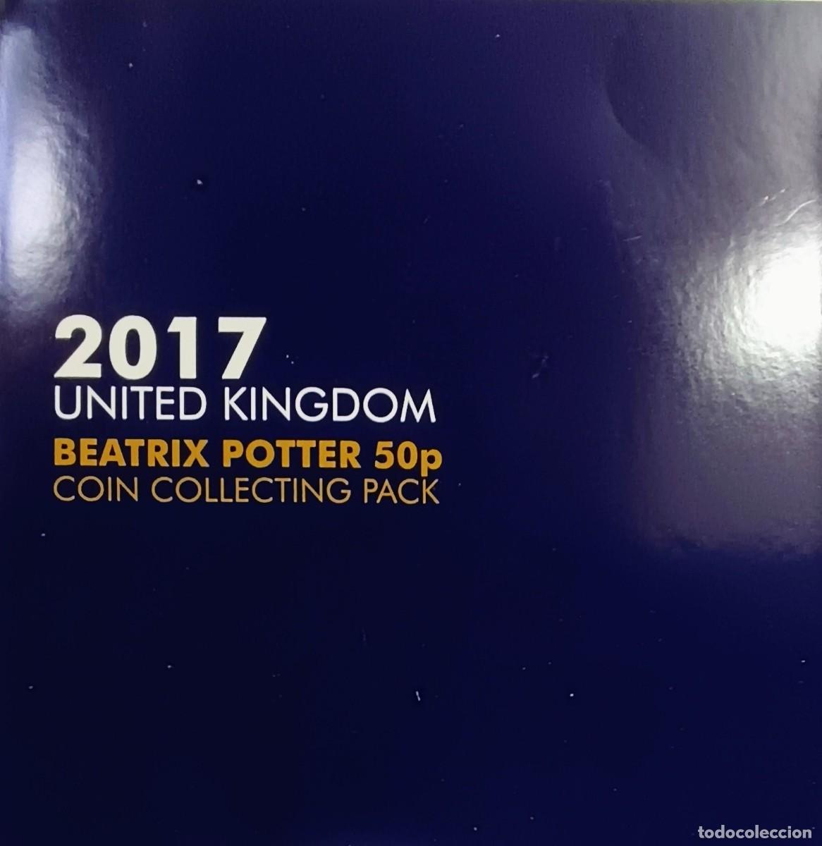 Monedas antiguas de Europa: GRAN BRETA&Ntilde;A. UK. TRES SERIES 2017-2018 (&ldquo;BEATRIX POTTER&rdquo; Y &ldquo;PADDINGTON&rdquo;). 10 MONEDAS DE 50 PENIQUES