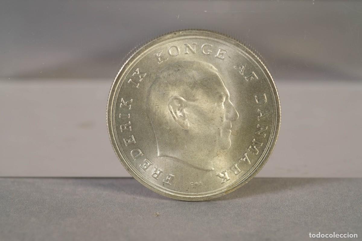 Monedas antiguas de Europa: MONEDA DE PLATA 10 KRONER 1967