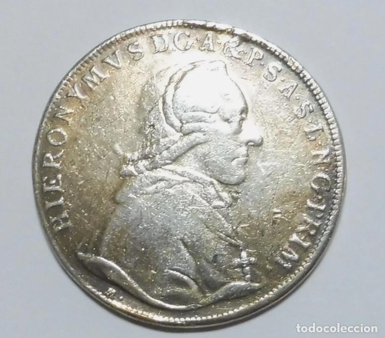 Monedas antiguas de Europa: AUSTRIA SALZBURGO 1 TALER 1797