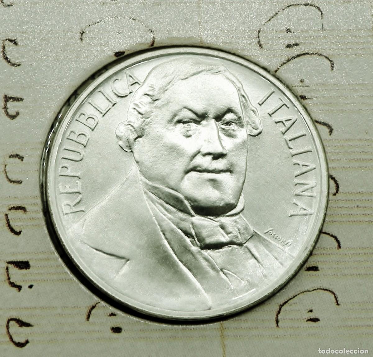 Monedas antiguas de Europa: ITALIA 500 LIRAS 1992 - ROSSINI. PLATA SIN CIRCULAR. MUY ESCASA. EN ESTUCHE OFICIAL