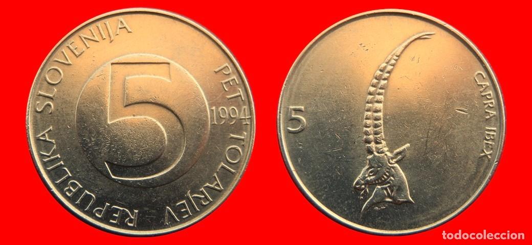 Monedas antiguas de Europa: 5 TOLAR TOLARJEV 1994 ESLOVENIA SLOVENIA-144935