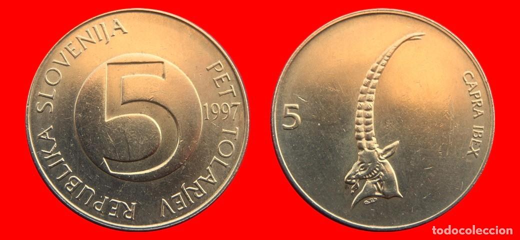 Monedas antiguas de Europa: 5 TOLAR TOLARJEV 1997 ESLOVENIA SLOVENIA-144937