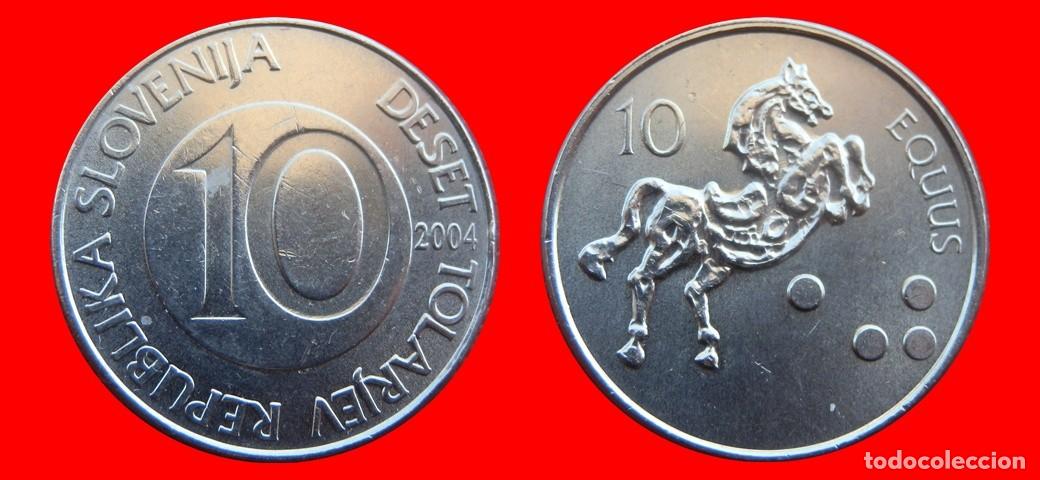 Monedas antiguas de Europa: 10 TOLAR TOLARJEV 2004 ESLOVENIA SLOVENIA-144940