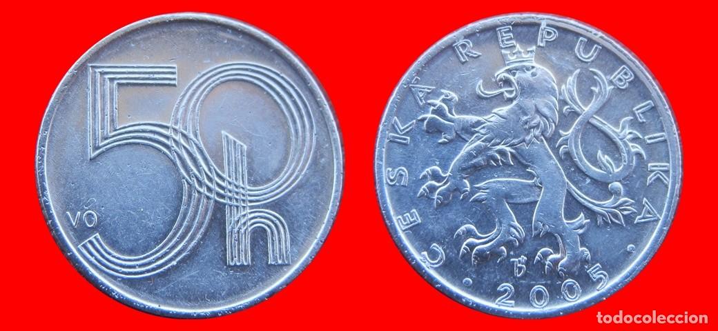 Monedas antiguas de Europa: 50 HALERU 2005 REPUBLICA CHECA-144945