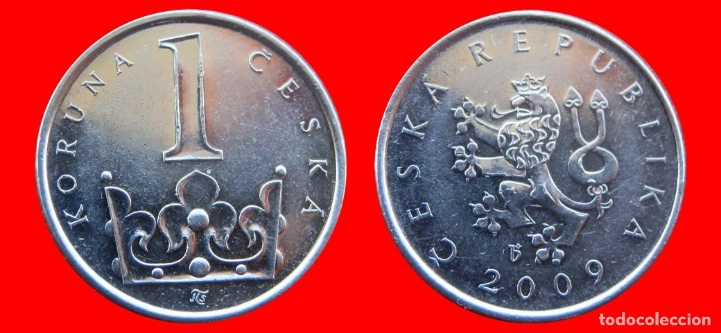 Monedas antiguas de Europa: 1 CORONA 2009 REPUBLICA CHECA-144946