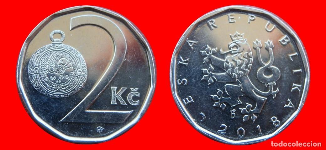 Monedas antiguas de Europa: 2 CORONAS 2018 REPUBLICA CHECA-144948