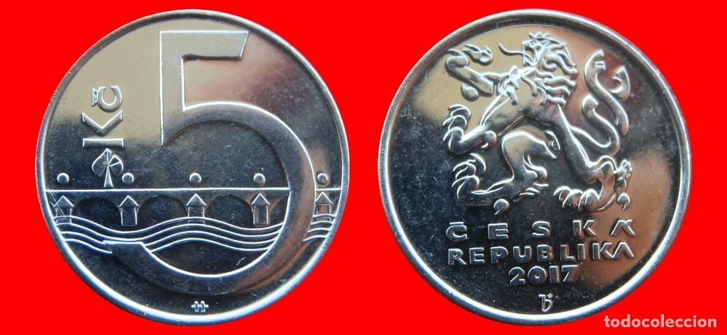 Monedas antiguas de Europa: 5 CORONAS 2017 REPUBLICA CHECA-144949