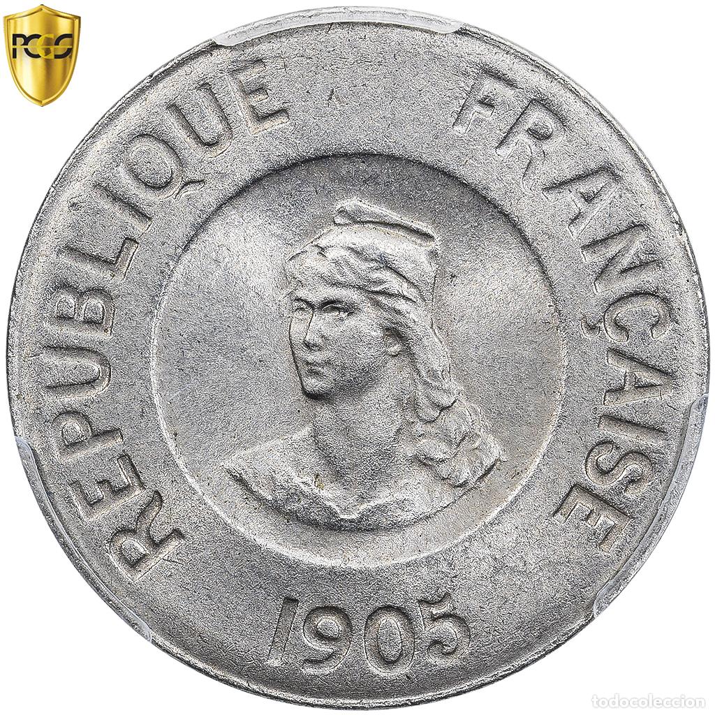 Monedas antiguas de Europa: [#1508905] Francia, 10 Centimes, Fran&ccedil;ois Rude, 1905, Specimen, N&iacute;quel, PCGS, SP66
