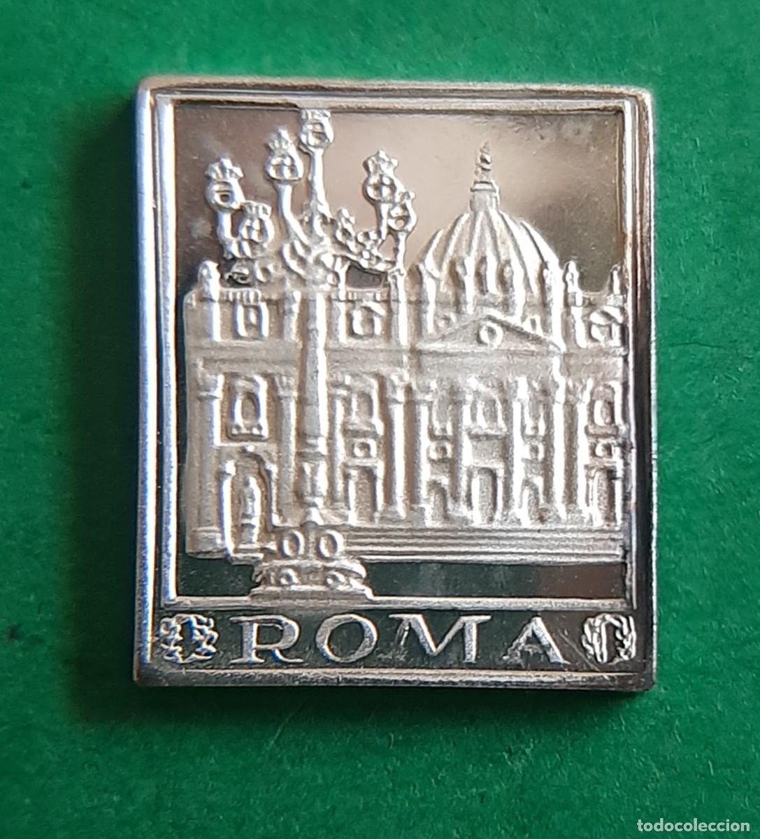 Monedas antiguas de Europa: ❤(LINGOTE PLATA 0.999)❤(2 GRAMOS) LINGOTE PLATA PURA(AIDIP) ROMA