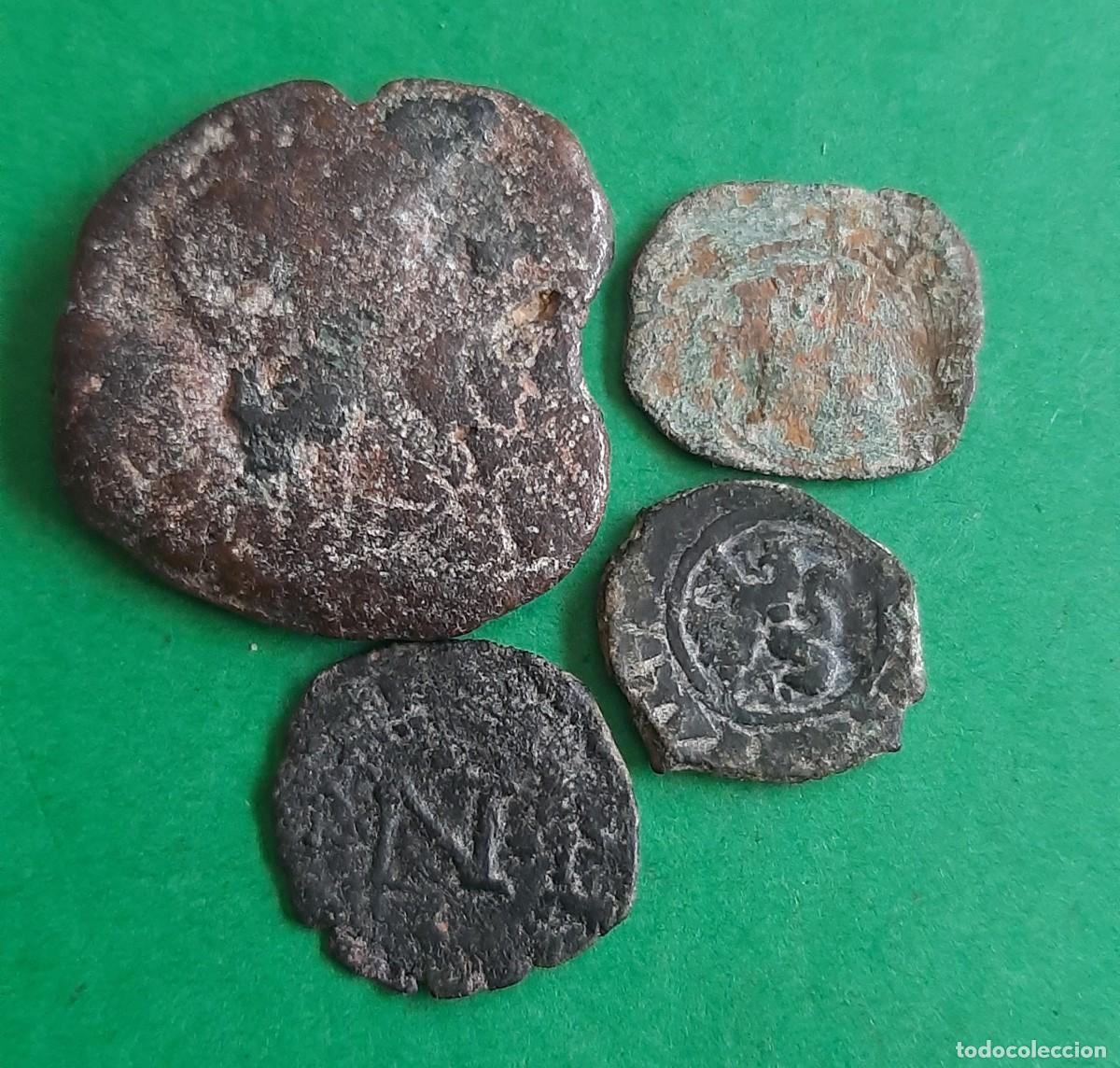 Monedas antiguas de Europa: LOTE DE MONEDAS ANTIGUAS EN BAJA CONSERVACI&Oacute;N